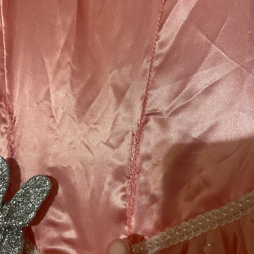 Glinda the Good Witch Costume, Wand and Crown from Wizard of Oz - Picture 8 of 12